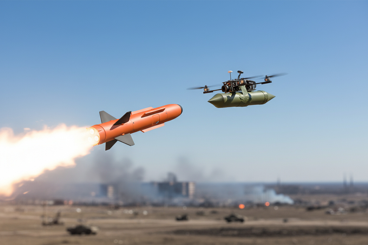 rendering of DroneHammer in action